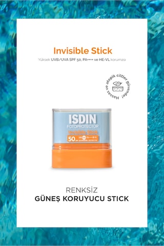 Fotoprotector Invisible Stick Spf50 10 G