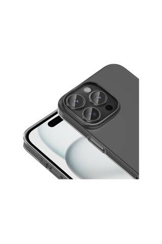 İphone 16 Uyumlu Pro Kılıf Zore Droga Kapak-şeffaf