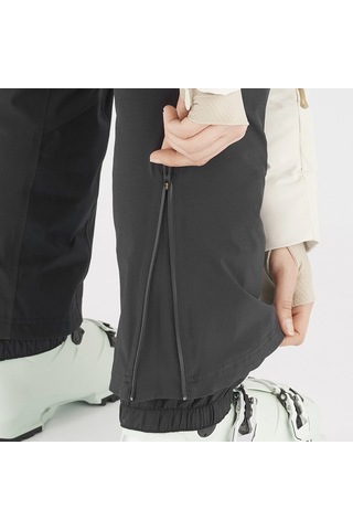 Salomon Salomon S/max Warm Pants Kadın Siyah Kayak Pantolonu 27412 Siyah