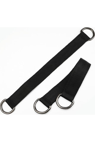 Suntek 2'li Askı Seti 220 Lbs Salıncakları Hamakları Yukarı Siyah