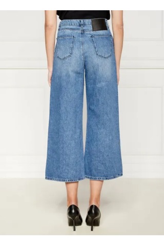 Karl Lagerfeld Mavi Kadın %100 Pamuk Denim Pantolon 245w1100