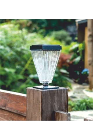 Helıos 10w 3renk Beyaz+4000k+günışığı Kazıklı Solar Bahçe Armatur Hs-5657