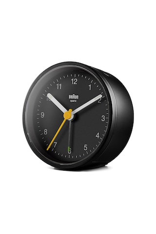 Braun Bc12b Siyah Klasik Analog Alarmlı Masa Saati Brn.bc12b