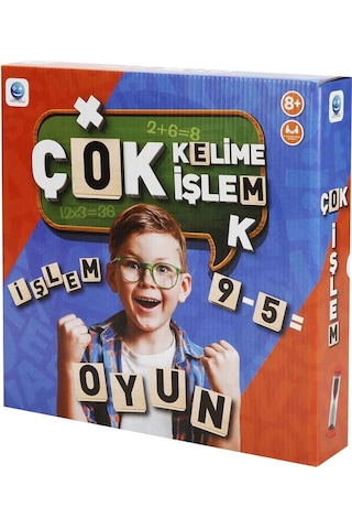 Mey İthalat S00004978 Zeka Oyunu Çok Kelime Çok İşlem -sun