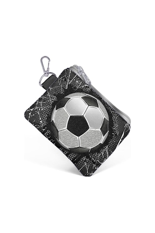 Coral High Kids Futbol Desenli Bozuk Para Çantası 21935 Siyah