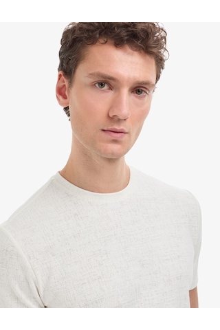 Pierre Cardin Erkek Ekru Tişört 50327857-vr019