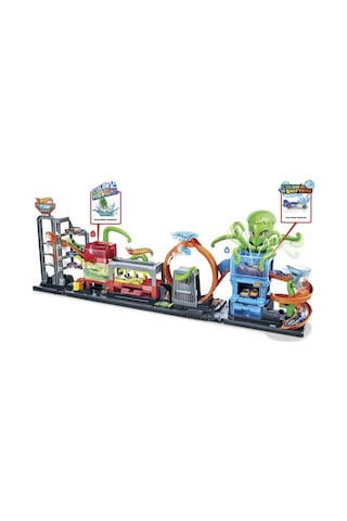 Hot Wheels Ahtapot ile Araba Yıkama Seti  Gtt96