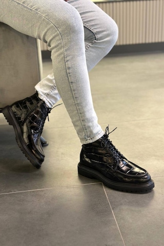 Lfr-p8024 Kroko Merdane Bot Siyah Siyah