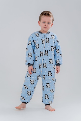 Erkek Bebek 2.5 Tog Desenli Uyku Tulumu 2 Yaş Mavi