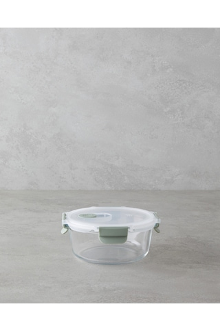 English Home Mila Borosilikat Saklama Kabı 620 Ml Yeşil