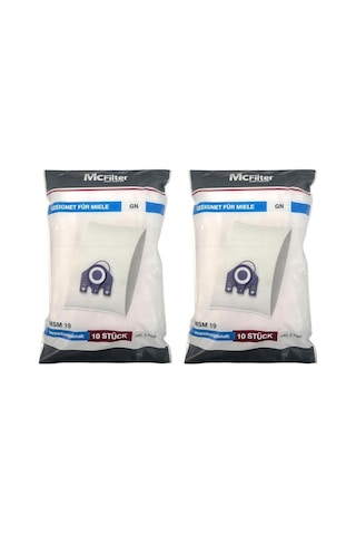 Magic Bags / Miele İle Uyumlu Classic C1 Powerline Süpürge Gn Toz Torbası 20 Adet