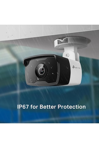Tp-lınk Vıgı C320ı 2.8mm 2mp 2.8mm 30mt Ip67 Poe H265+ Ir Bullet Ip Kamera