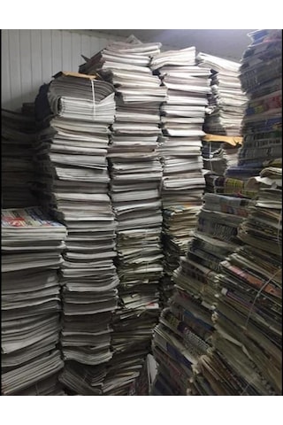 Eski Gazete Hurda Gazete Okunmamış Yıpranmamış 10 Kg 10 Kg