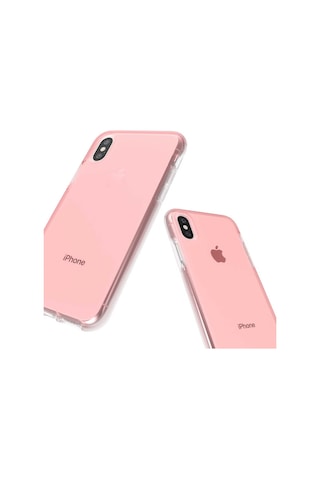 Apple Uyumlu iPhone XS Max 6.5 Ur Ice Cube Kapak-Siyah