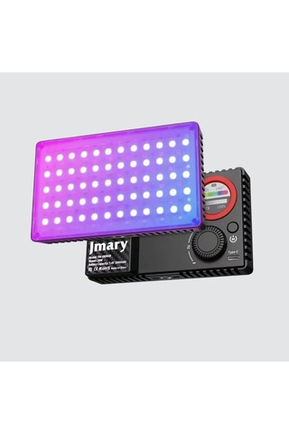 Jmary Fm-180rgb Rgb Led Telefon-kamera Üstü Aydınlatma Işığı 20w Siyah