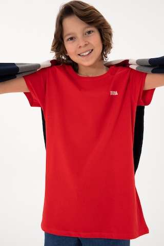 U.s. Polo Assn. Erkek Çocuk Kırmızı Tişört 50298086-vr030 Kırmızı