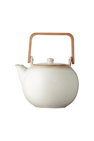 Çömlek Seramik Çay 1 2 Litre Yükseklik 20 Cm Krem Genel