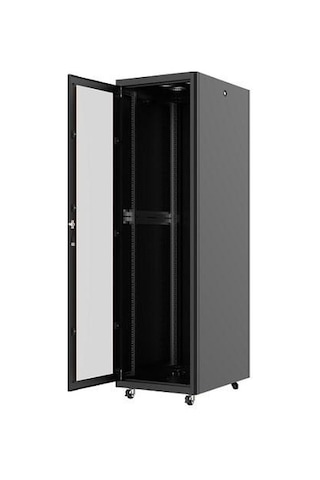 Ager 26u 600x800mm Dikili Tip Siyah Kabinet Agena Ag-an26u6080s1 Cam Kapak