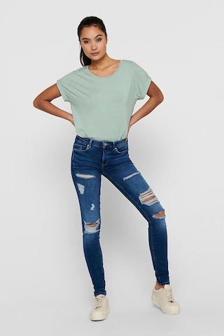 Only Kadın Basic Bisiklet Yaka T-shirt 15106662 Jadeite