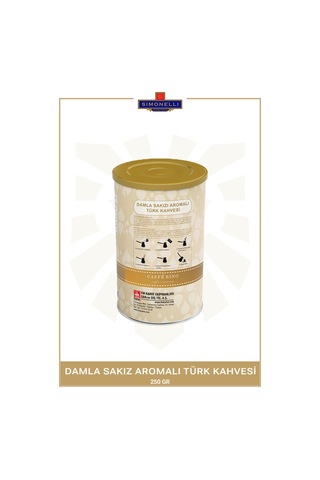 Caffe Rino Damla Sakızlı Türk Kahvesi 250 G