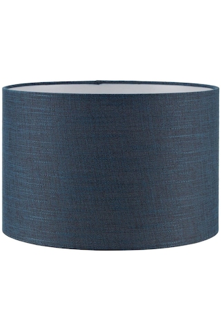 Abajur Başlık Lacivert Silindir Şapka 25x25x15 CM Dekoratif Lacivert