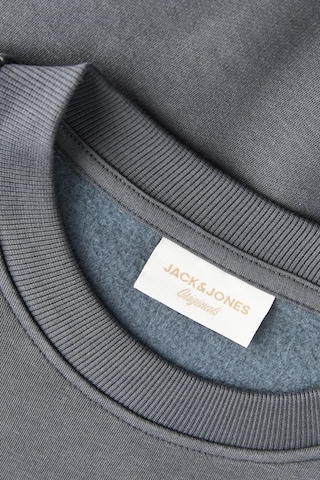Jack & Jones Jorlogo Erkek Bisiklet Yaka Logolu Sweatshirt Rahat Günlük Antrasit