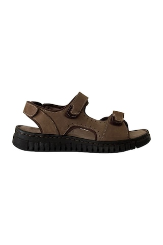 Forelli 38506 Arya-g Kum Kadın Comfort Deri Sandalet