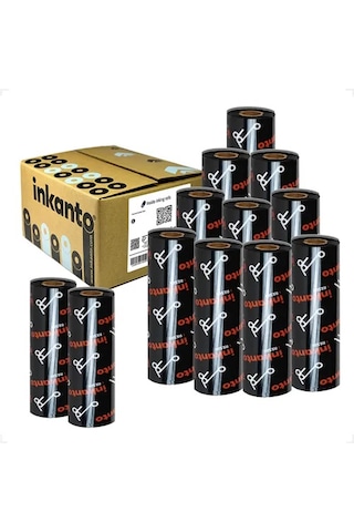 110mm X 74m 12 Adet İnkanto Resin Ribon Axr-1