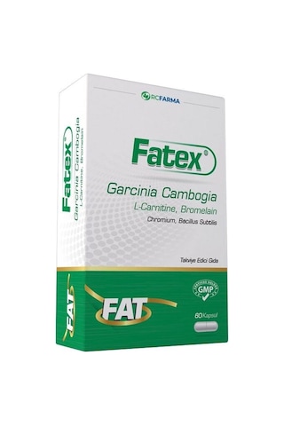 Fatex Takviye Edici Gıda 60 Kapsül
