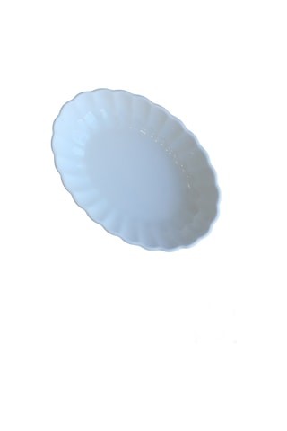 Kütahya Porselen Bone Luz Krem Oval Kayık 14,5x10x3,5cm 4 Lü Bnlzf15oks00 Çok Renkli