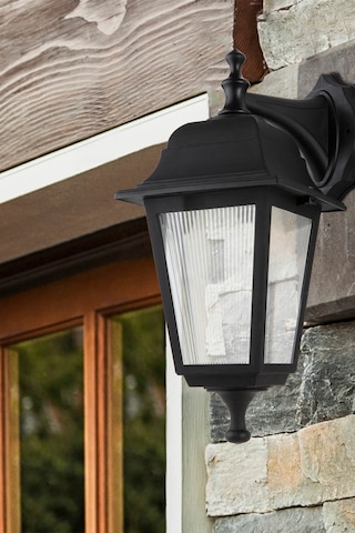 Zerpa Kare Ters Duvar Bahçe Aydınlatma Arm. - Siyah - Ip54 -z6873 Siyah