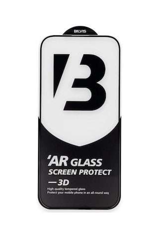 Mey İthalat Apple, Uyumlu iPhone 16 Pro Bilvis 3d Mat Cam Ekran Koruyucu