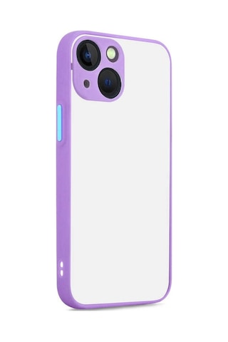 Zeyline Apple Uyumlu iPhone 13 Mini Zore Hux Kapak-lila
