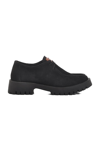 Pierre Cardin Pc-54319 Z Siyah Süet Kadın Günlük Ayakkabı Siyah Süet