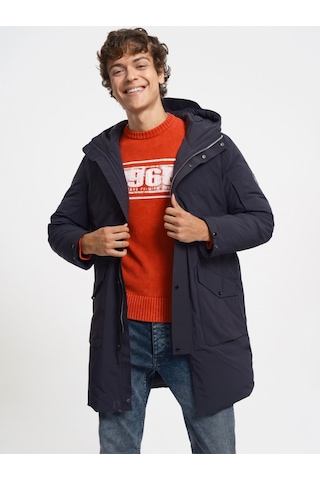 Lf 2033359 Erkek Parka Lacivert