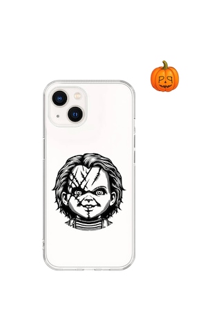 Dali Design Apple Uyumlu iPhone 13 Mini Şeffaf Kılıf Horror 4 Tasarımlı