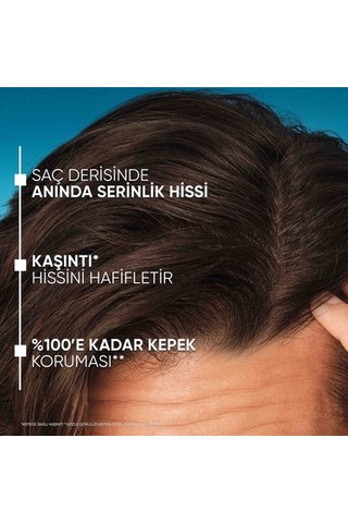 Buzlu Mentol Ferahlığı Sağlayan Kepeğe Karşı Şampuan