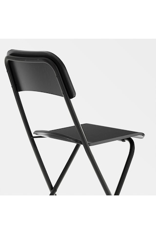 Bar Sandalyesi, Siyah Meridyen 63 Cm, Katlanabilir Bar Sandalye Siyah