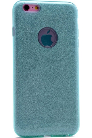 Apple Uyumlu iPhone 7 Plus Kılıf Zore Shining Silikon Gümüş