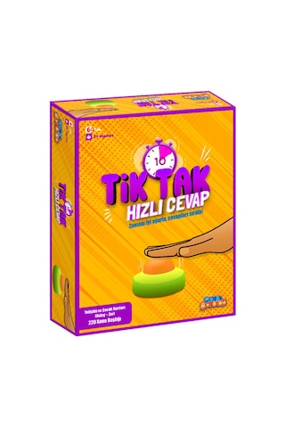 Tik Tak Hızlı Cevap 72611