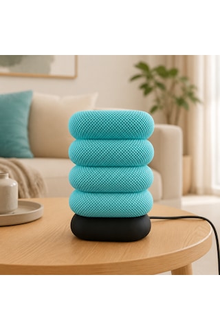 Soft Glow Masa Lambası - Fiş Bağlantılı Turkuaz