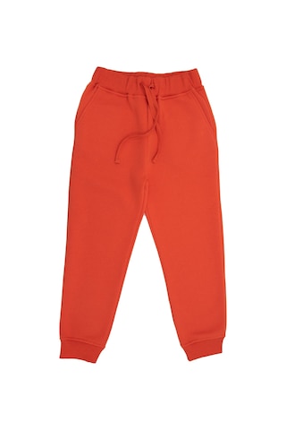 Recycle Pamuk Şardonlu Kışlık Orange Erkek Çocuk Eşofman Altı Turuncu