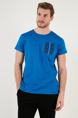Buratti Bisiklet Yaka Pamuklu Slim Fit Erkek T Shirt 541Quint Parliament