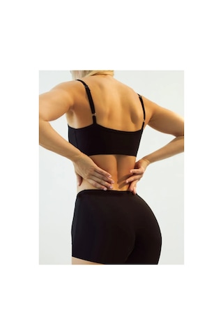 Mistirik Carigna Model Toparlayıcı Ve Sıkılaştırıcı Lazer Kesim Iz Yapmaz Toparlayıcı Boxer Siyah Renk