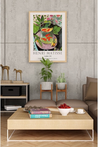 Dekorize Mdf 3 Mm Çerçeve Görünümlü Henri Matisse Tablo 30405 30 X 40