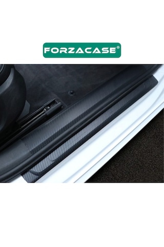 Forzacase Karbon Fiber Görünümlü Çizik Önleyici Araba Koruyucu Bant - Fc1013 1 Adet
