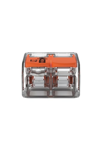 Wago 221-412 Çok Amaçlı Klemens Tırnaklı 2x4 10 Adet