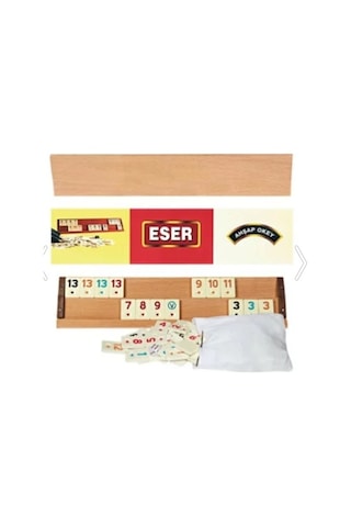 Eser Ahşap Okey Takımı