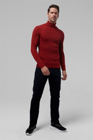 Twn Slim Fit Kiremit Rib Örgü Kazak 5ec0606317641 250