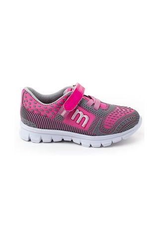 Mnpc Unisex Çocuk Gri-pembe Ortopedik Destekli Çocuk Spor Ayakkabı Gri - Pembe